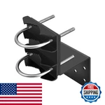Exdlbfu Antenna Mount Outdoor Pole Mast Bracket- Heavy Duty Steel. Fixed Price $41.32.