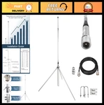 Omnidirectional Fm Broadcast Antenna 88-108MHZ 1/4 Wave Outdoor 2DBI + 32FT Cabl. Fixed Price $145.99.